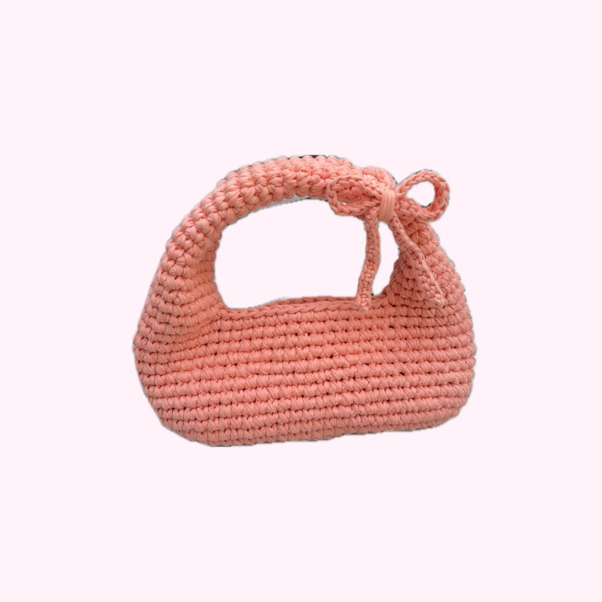 Peach Sunrise Egg bag